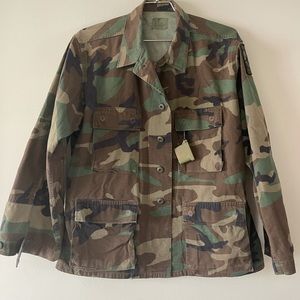 Vintage military jacket leadership excellence